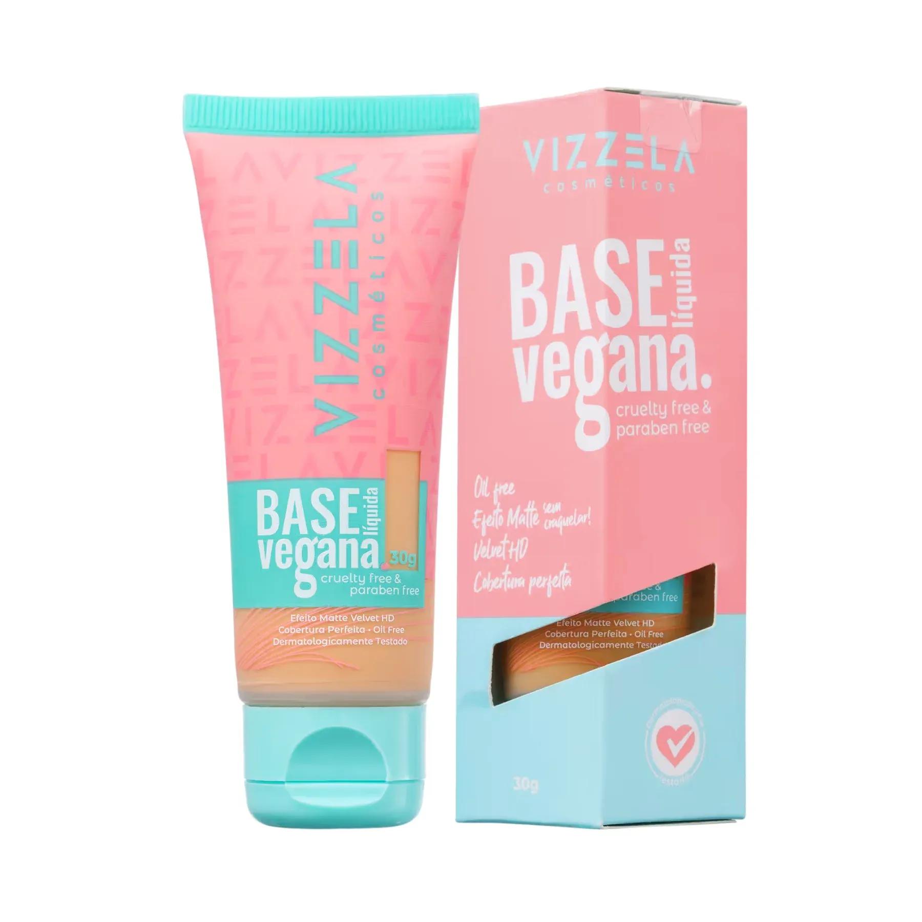 Base Líquida Vizzela Cor 07